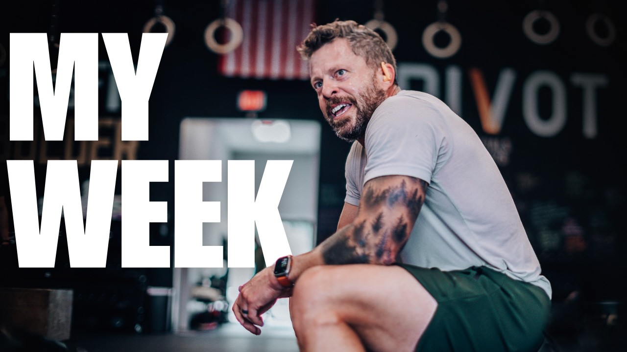 What My Training Week Actually Looks Like at 50