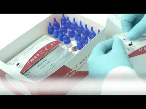 Rapid test for detection of rotavirus and adenovirus 4041