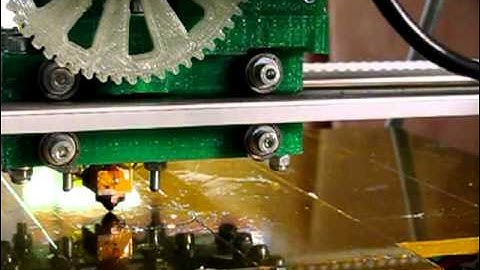 Repetier-Firmware Ooze prevention system demo