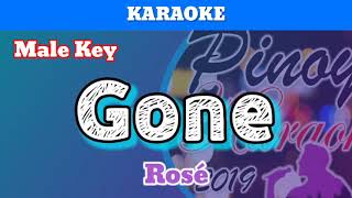 Gone by Rose (Karaoke : Male Key) Resimi