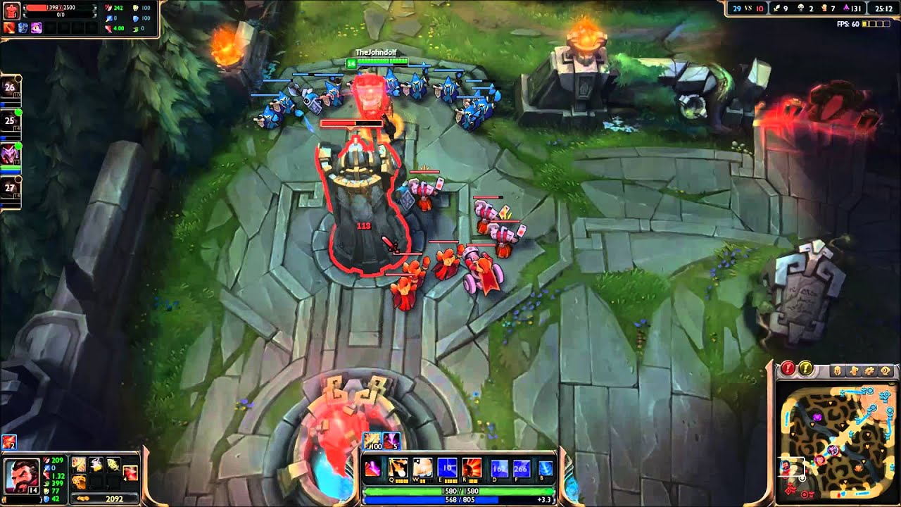 ► LoL Graves 1v2