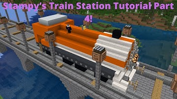 Stampys Lovely World Tutorials (17)- train station tutorial (Part 4)