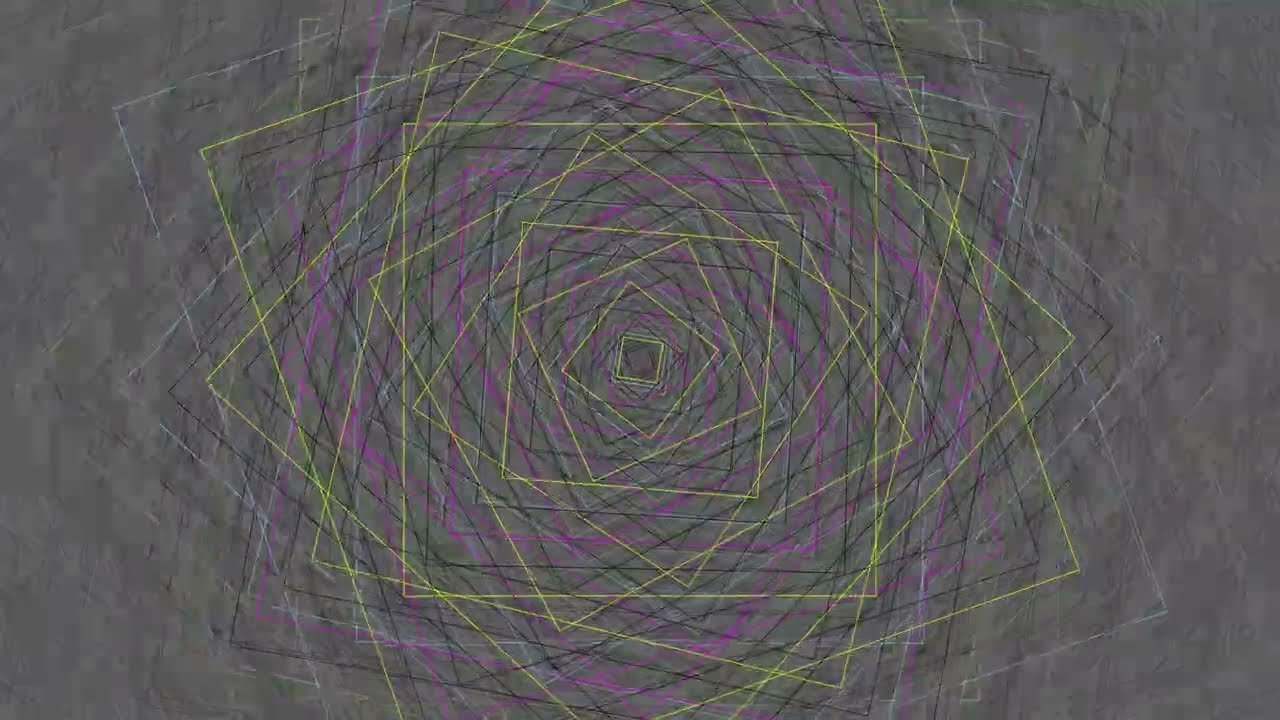 THIS VISUAL WILL REWIRE YOUR FOCUS 🧠 Hypnotic Perspective Void (4K ADHD Relief)