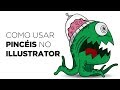 Como usar os pincéis no Illustrator