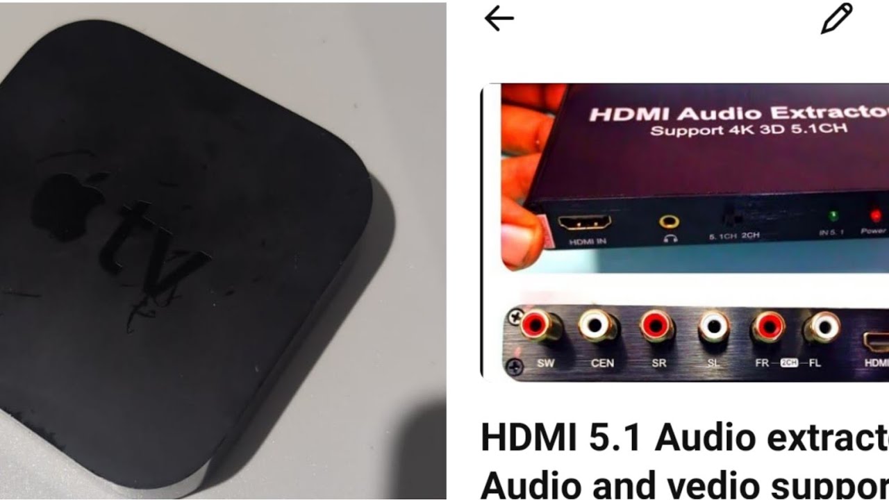 Apple Android box for enable # Dolby digital to any device through hdmi ...