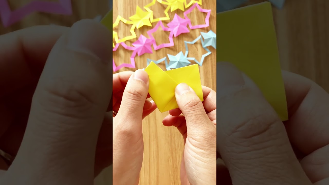 七夕飾りの折り紙で立体的に映える作り方！1枚で作る星や提灯飾りを徹底解説