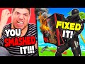 He Told Me He Bought a NEW Gaming PC.. But He’s Toxic So I SMASHED It.. (Fortnite)