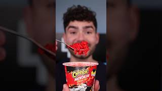 Flamin Hot Cheetos Mac'n Cheese vs. Charmander Toothbrush!! #shorts