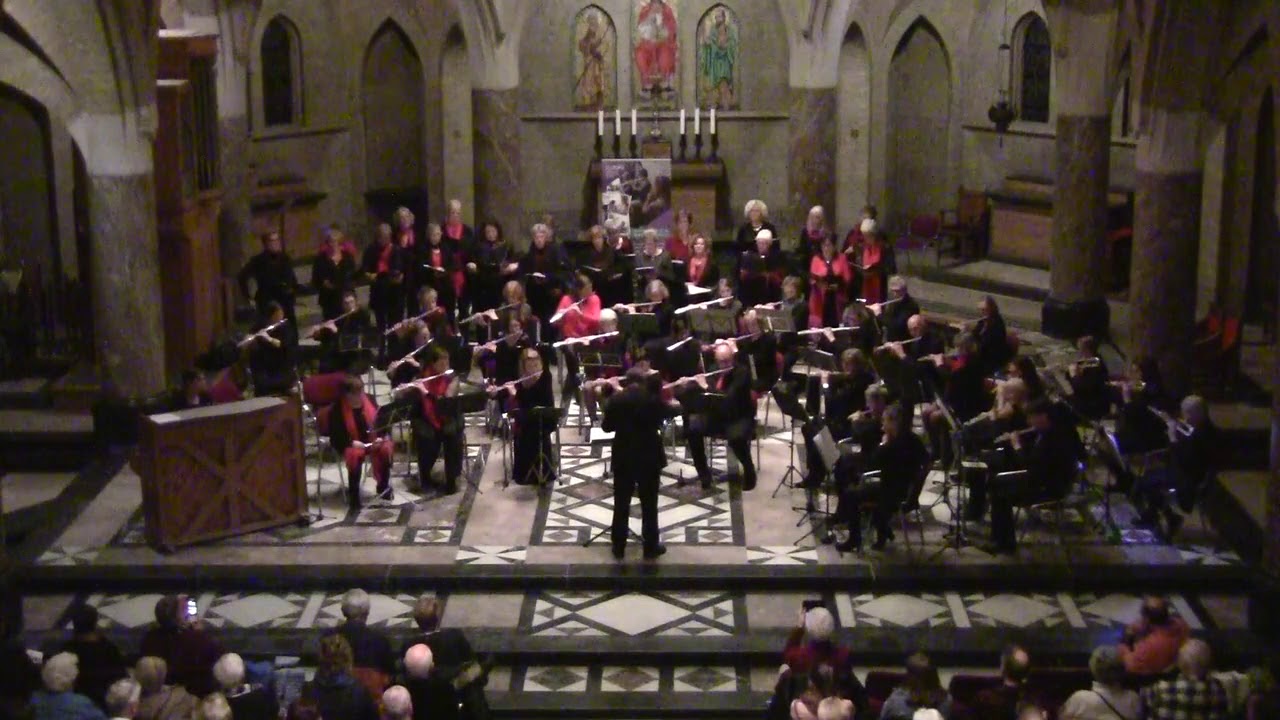 'Christmas Greeting' - Edward Elgar - Flutopia Fluitorkest en Mixed Voices