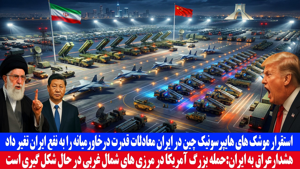 استقرار موشک های هایپرسونیک چین در ایران معادلات قدرت در خاورمیانه را به نفع ایران تغیر داد