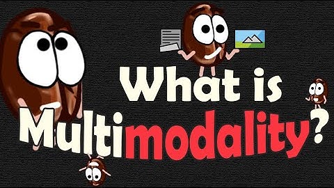 What nobody tells you about MULTIMODAL Machine Learning! 🙊 THE definition.