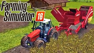 Farming Simulator 16 Android Gameplay Trailer