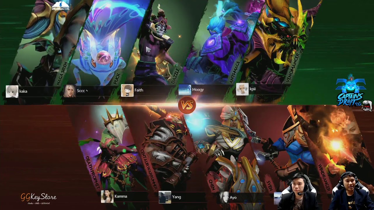 [Official-TH] Captains Draft 4.0: China Qualifier | Day 1 | Newbee -vs- VGJ.Thunder