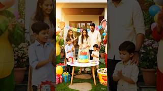 Mummy ka hai aaj Happy Birthday 🎂💖 | Cute Family Surprise #shorts
