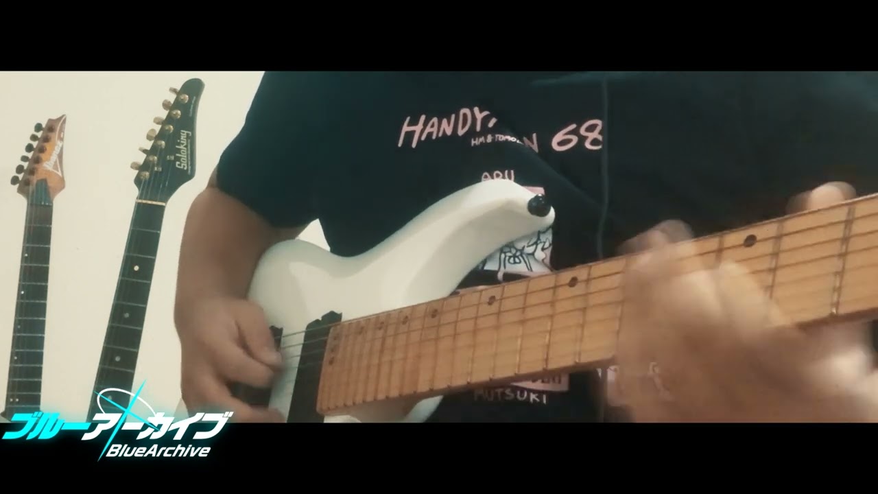 [Blue Archive] Theme 63 Blooming moon - Guitar cover