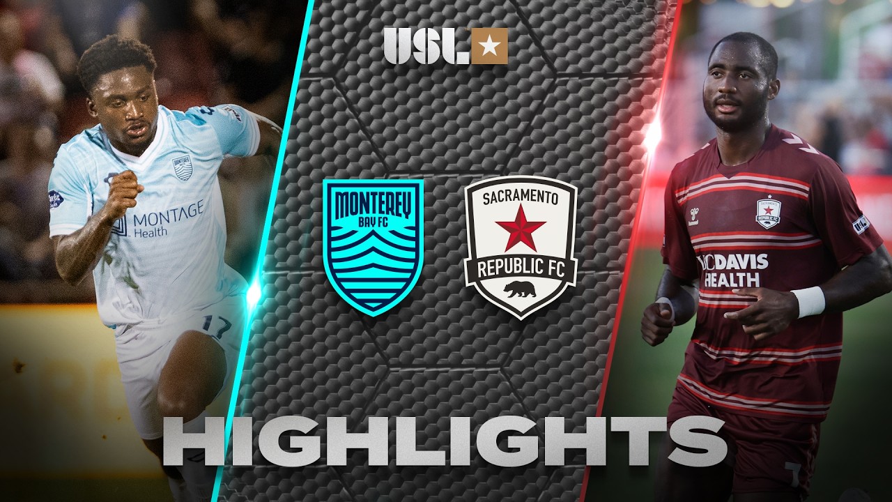 8.29.2026 | Monterey Bay FC vs. Sacramento Republic FC - Game Highlights