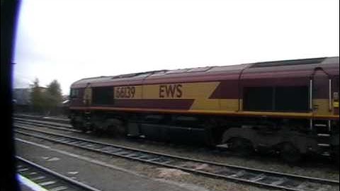 DBS 66139 Start Up In Didcot Yard, 26/11/10