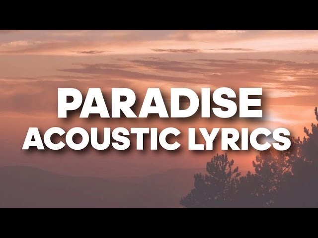 Meduza paradise lyrics 