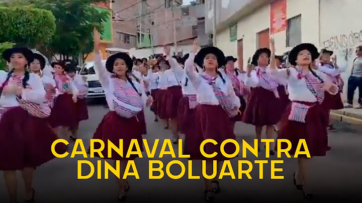 Ayacucho: comparsas de Huanta crean carnaval en rechazo a Dina Boluarte