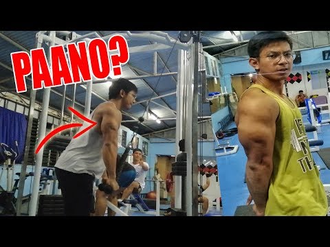 Basic workout para palakihin ang TRICEPS | Triceps Workout