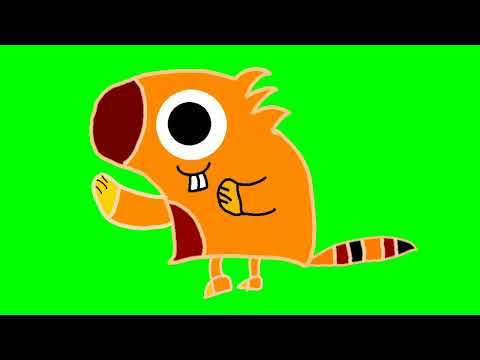 Patchwork Beaver the characters (Ibis Paint X)