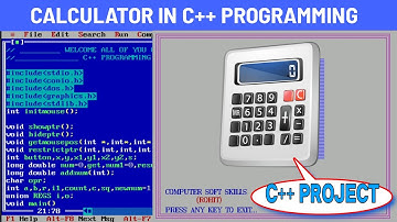 CALCULATOR IN C++ PROGRAMMING | CALCULATOR PROJECT IN C LANGUAGE | C++ PROJECT | Learn C language
