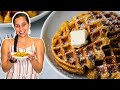 Gluten Free Pumpkin Mochi Waffles | Keeping It Relle