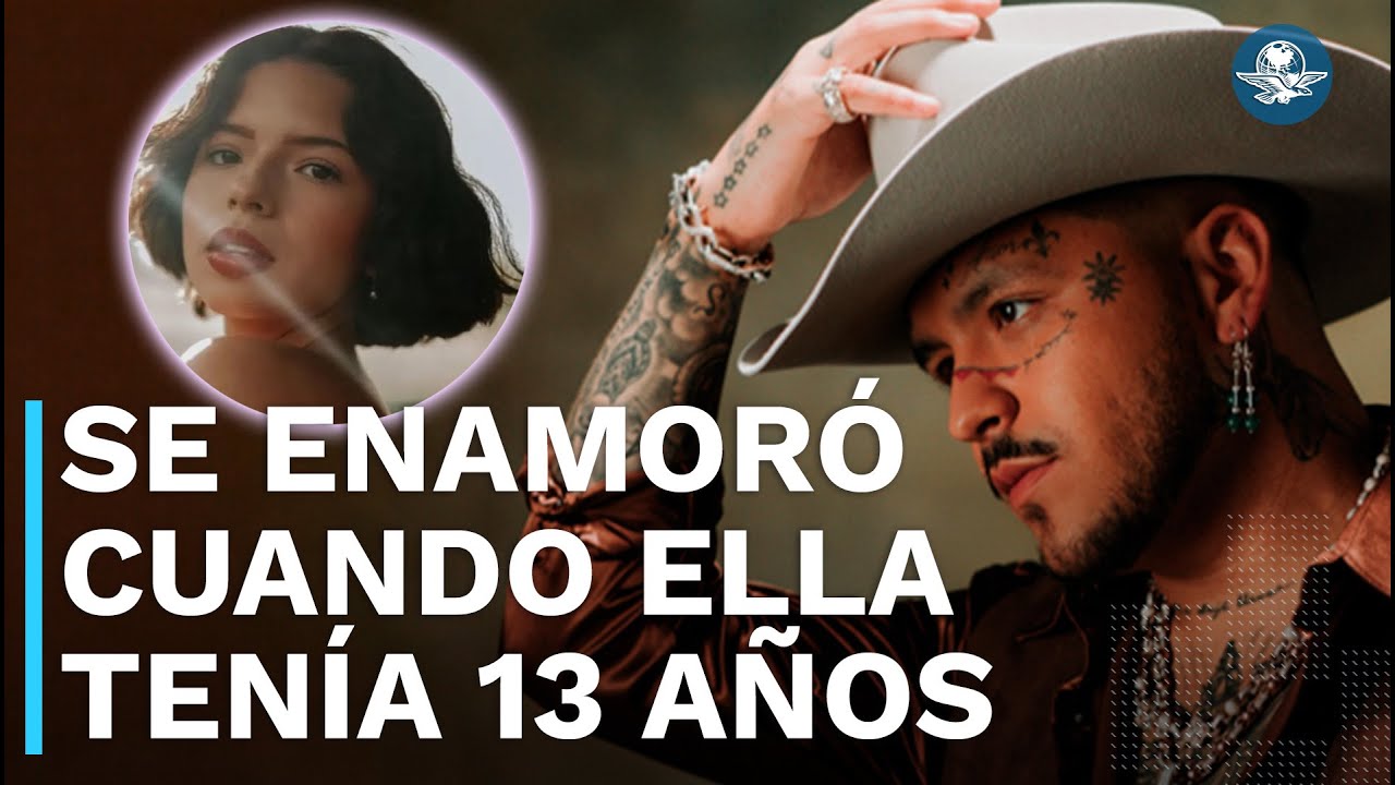 Nodal confiesa que Ángela Aguilar le gustaba desde que ella tenía 13 y él 18 años