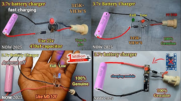 Top 5 Most Popular powerful 3.7v battery charging module | how to make battery charging module 🔋😎