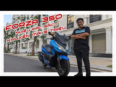 Video FORZA 350 2022: NHIỀU THÚ VỊ HƠN SH 350I,,.... ĐANG... - youtube