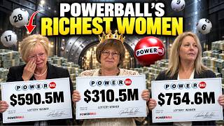 This HAPPENED to 12 Biggest Female Powerball Jackpot Winners.. Where Are They