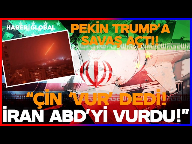 İŞTE O ANLAR! İRAN İSRAİL VE ABD'YE FÜZE YAĞDIRIYOR! "Çin 'Oraları Vur' Diyor!"