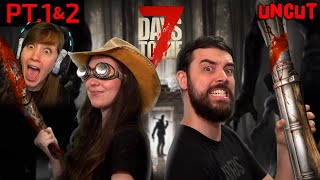 We're addicted to a new survival/crafting/horror game (7 Days to Die pt.1 & 2 uncut)