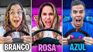 QUEM FICAR MAIS TEMPO NO CARRO DA SUA COR VENCE!