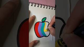 Coloring 🍎 #asmrcoloring #drawing #coloring