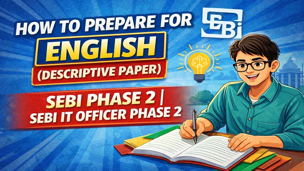 Как подготовиться к письменной части экзамена по английскому языку | SEBI Grade A, 2-й этап | SEB...