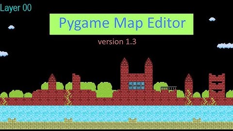 Pygame map editor 1.3