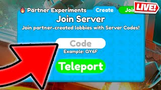 Roblox LIVE PARTNER EXPERIMENTS MODE & SIGNING UNITS EP 73 Update  (Toilet Tower Defense)