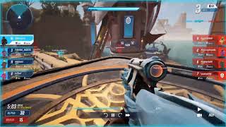 splitgate big head sniper triple and a quad kill