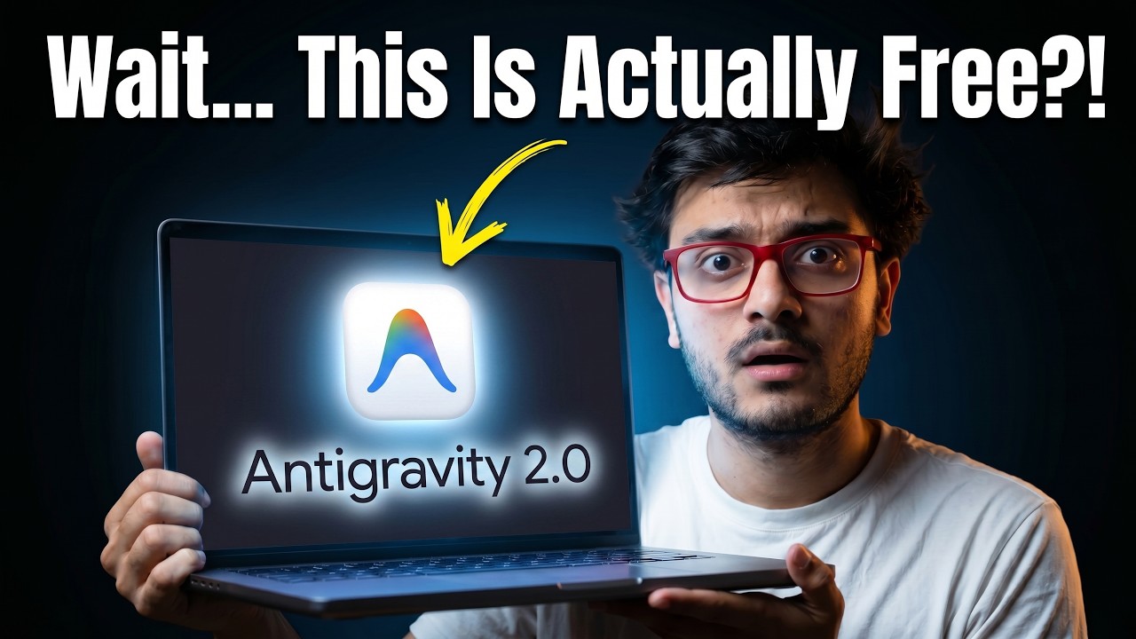 Google Just Released a FREE Claude Code — Antigravity 2.0