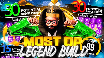 The Best Legend Build on NBA 2K21 LeBron James Best Build Best 6