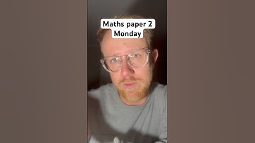 Gr 12 maths paper 2 Monday..