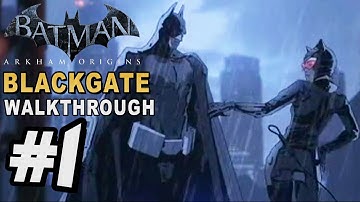 Batman Arkham Origins: Blackgate - Walkthrough Part 1 Intro & Gotham City