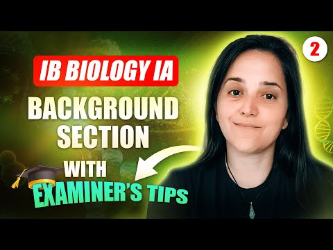 IB Biology IA's