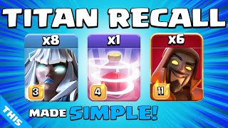 ELECTRO TITAN + RECALL SPELL = GAME OVER!!! TH15 Attack Strategy | Clash of Clans