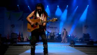 Rocking performance by Guru Rewben Masangva: North East Fest