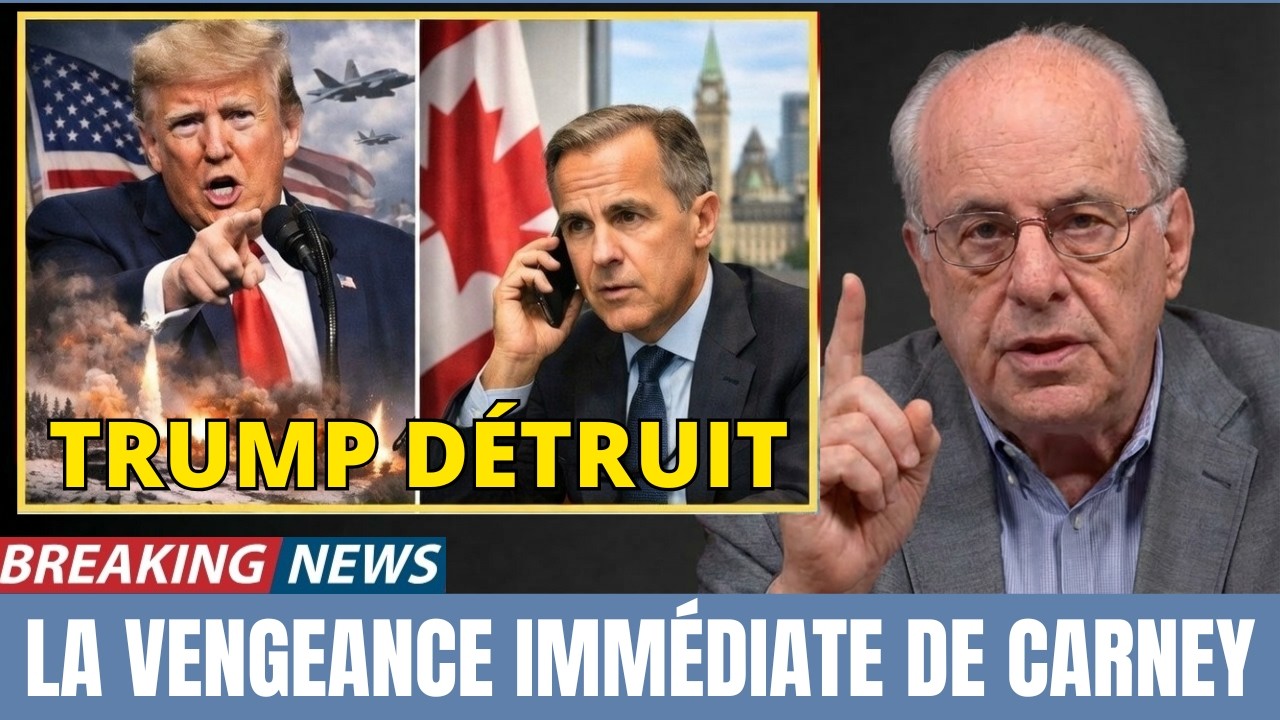 Trump parle du Canada — Carney a répondu en 9 minutes