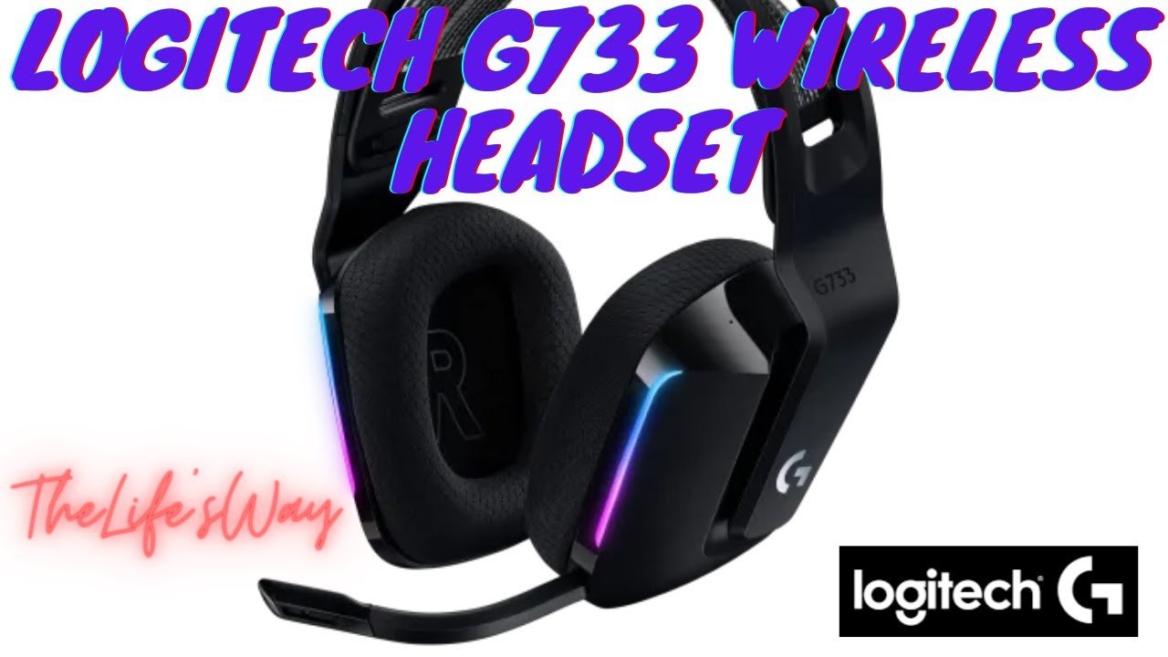 Logitech G733 Lightspeed Wireless RGB Gaming Headset 