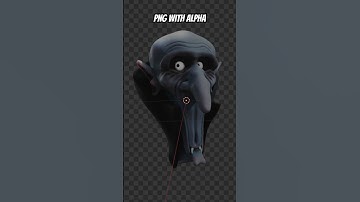 How to Import a PNG with Alpha in Blender as a Mesh Plane