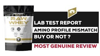 SIX PACK NUTRITION RAW WHEY CONCENTRATE HONEST REVIEW WITH LAB TEST REPORT || BUY OR NOT